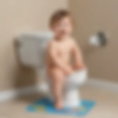 Creative toilet training aid