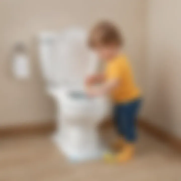 Interactive toilet training tool