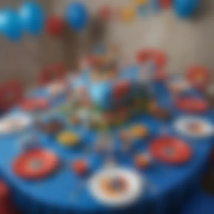 Paw Patrol Party Table Setup