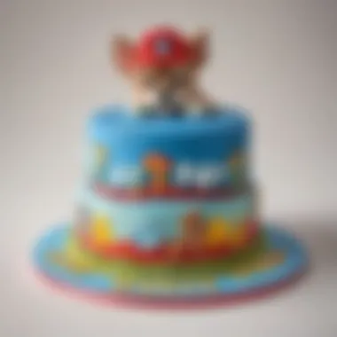 Paw Patrol Themed Cake