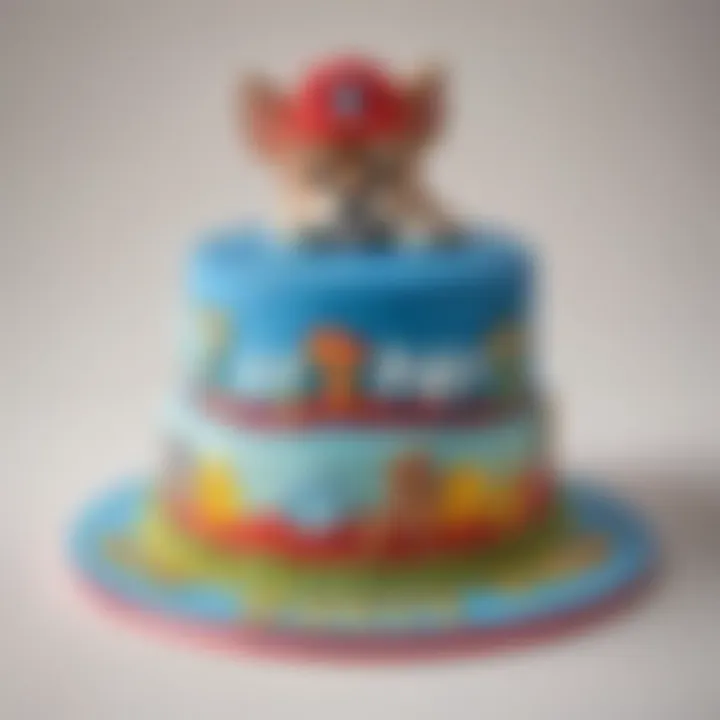 Paw Patrol Themed Cake