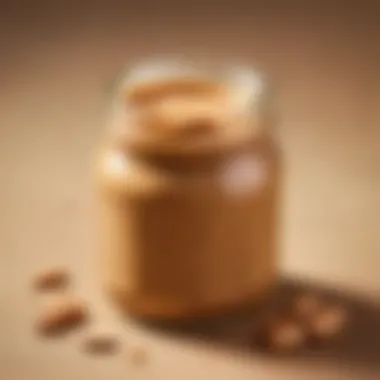 Velvety Smooth Peanut Butter Creamy peanut butter in a jar