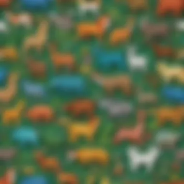 Animal Kingdom Perler Bead Creations Whimsical Perler Bead Animal