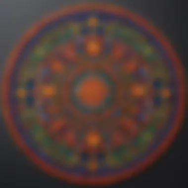 Mandala Marvels in Perler Beads Elegant Perler Bead Mandala