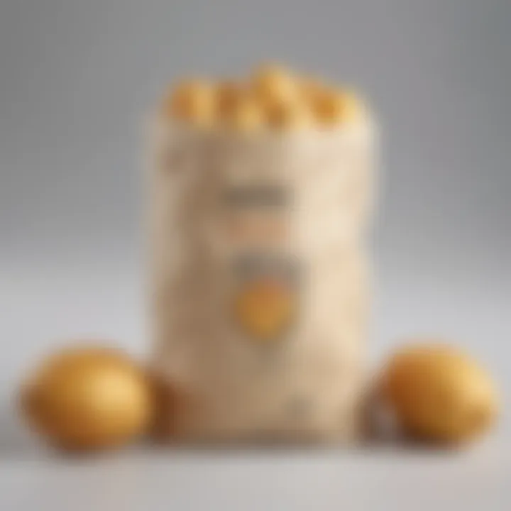 Potato bag with sleek modern design