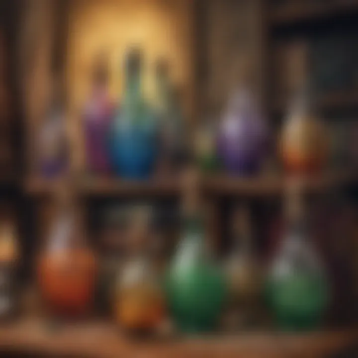 Potion Bottles Decor for Harry Potter Inspired Birthday Bash