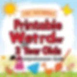 Printable Sight Words for 3 Year Olds: A Comprehensive Guide Introduction