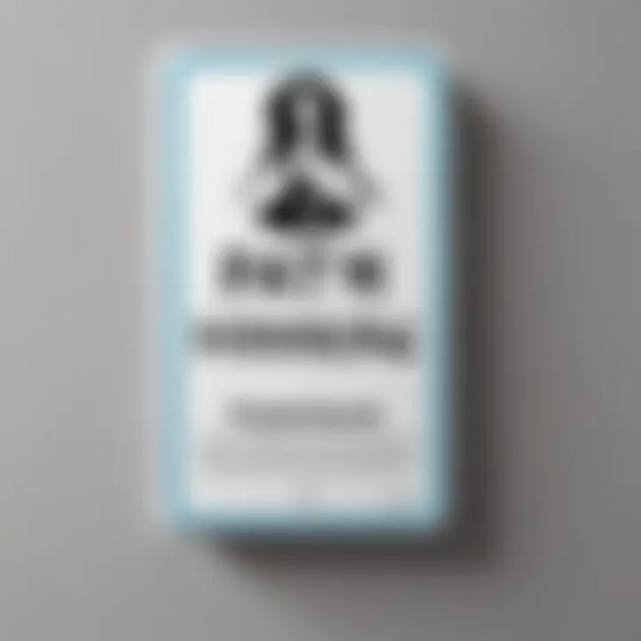 Customizable hygiene sign showcasing user-friendly design.