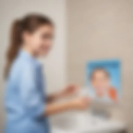 Engaging design of a hygiene sign in an educational setting.