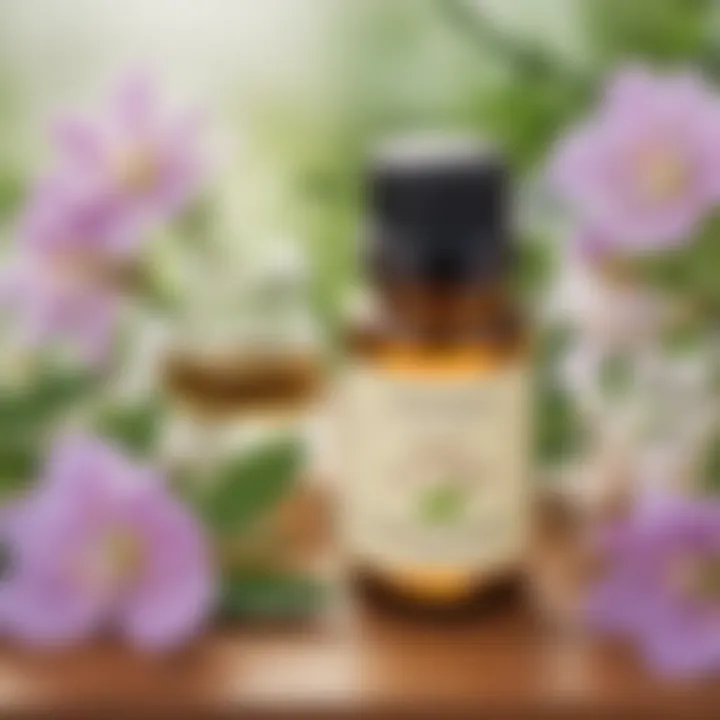 Aromatic essential oils for sinus relief