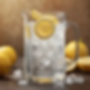 Lemonade Pitcher with Ice