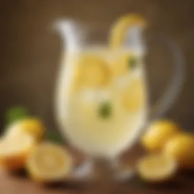 Refreshing Lemonade Pitcher
