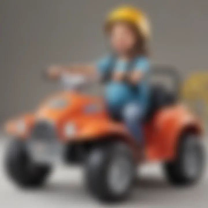 Safe Ride-On Toy for Young Children