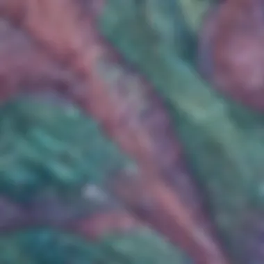 Close-up of intricate scales pattern on a plush mermaid tail blanket