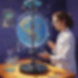 Innovative science project demonstration