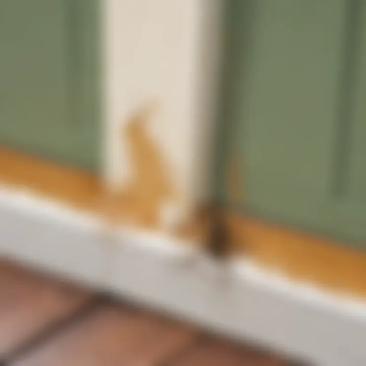 Sealing Cracks and Gaps - Porch