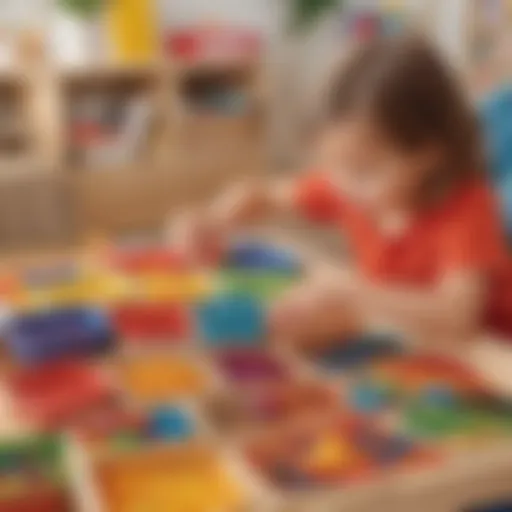 Colorful Sensory Bins Activity