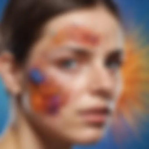 Abstract representation of hypersensitivity in sensory disorders