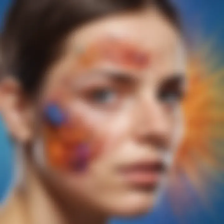 Abstract representation of hypersensitivity in sensory disorders