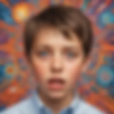 Navigating Sensory Overload Visual depiction of sensory overload in sensory disorders