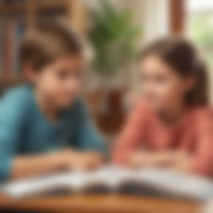 Sibling conflict resolution through communication