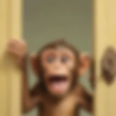 Playful Monkey Knock-Knock Silly Monkey Knock-Knock Joke