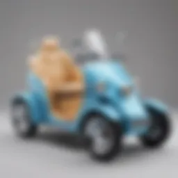 Sleek Electric Ride-On Vehicle for 10-Year-Olds