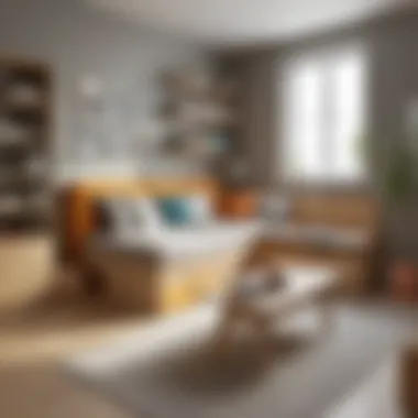 Smart multi-functional furniture for small spaces