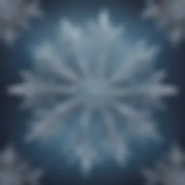 Snowflake Digital Artistic Interpretation