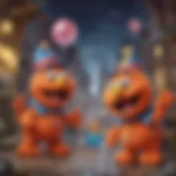 Enchanting Adventures with Giggle and Bubble Elmo