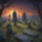 Eerie Graveyard Game