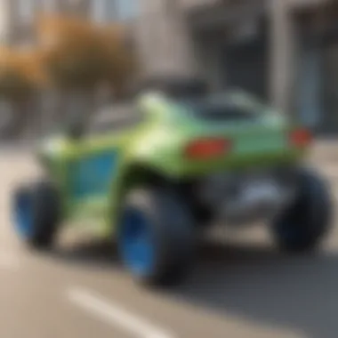 Fusion of Fun and Functionality Sporty Hybrid Ride-On Vehicle for 10-Year-Olds