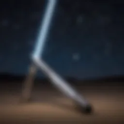 Unique Starry Night Light Saber Decor