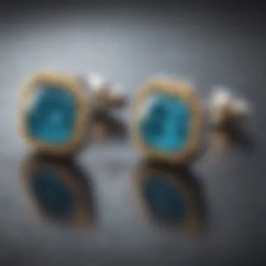 Stylish Diamond Ore Cufflinks