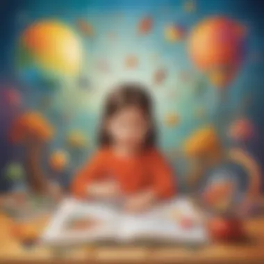 Imaginative Blending Exercises Illustration showcasing creative blending activities