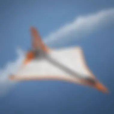 Aerodynamics Unveiled: The Science Behind Flight An illustration showing the principles of aerodynamics applied to paper airplanes