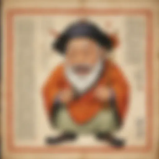 An ancient scroll containing classic jokes