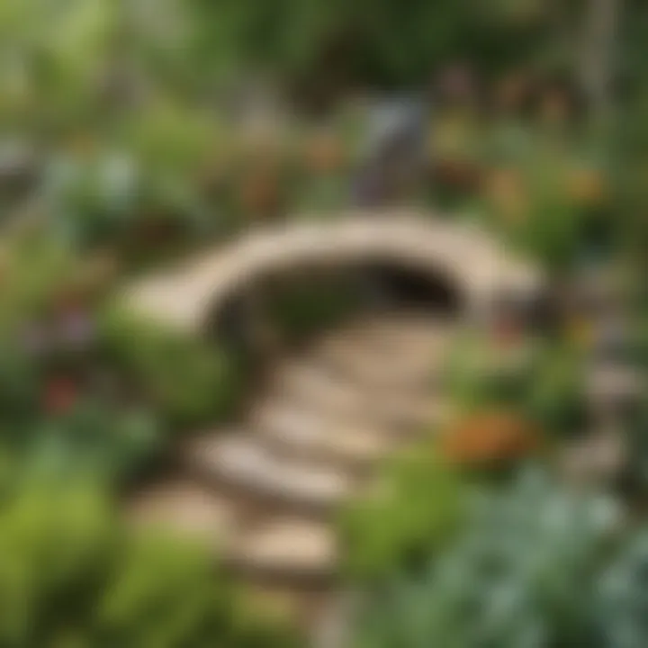 Natural materials for fairy garden creation
