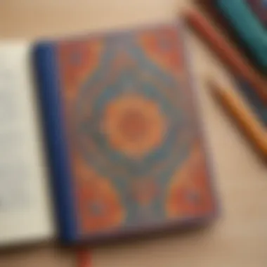 Handcrafted Journal for Creative Inspiration Handcrafted journal for creative expression