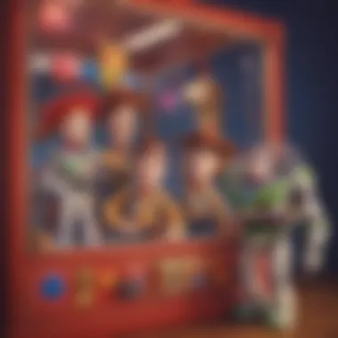 Toy Story Characters in Claw Machine
