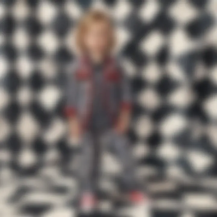 Trendy Checkered Outfit for Stylish Kids
