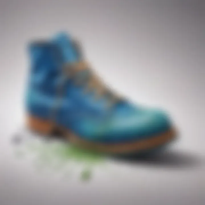 Shoe disinfectant spray