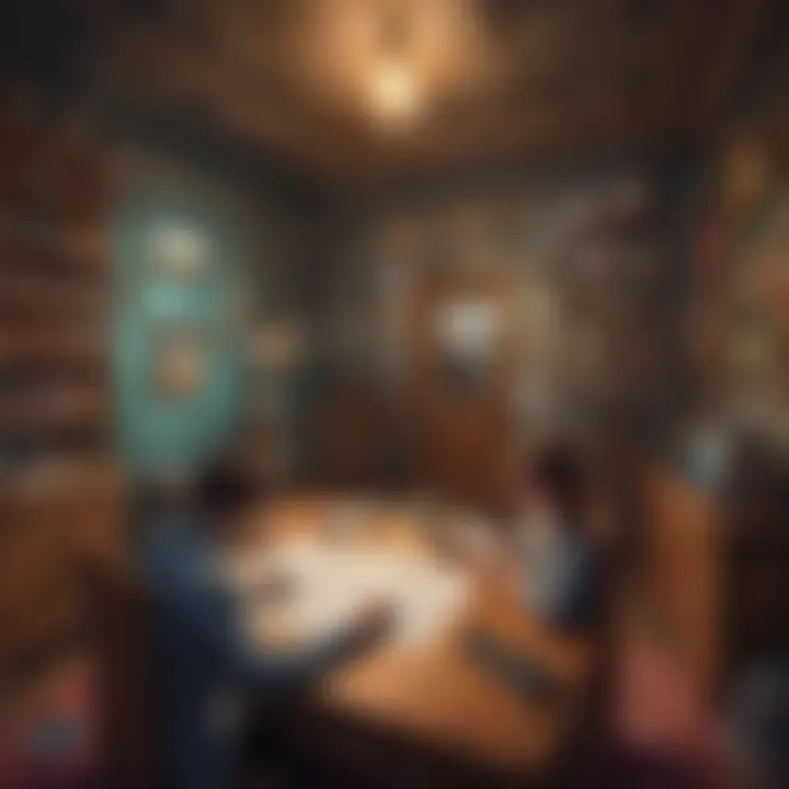 Virtual escape room experience stimulating critical thinking
