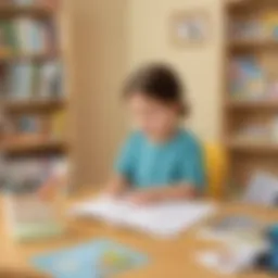 Visual representation of letter sounds for children