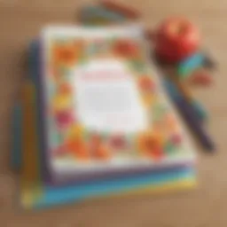 A beautifully designed appreciation card for teachers