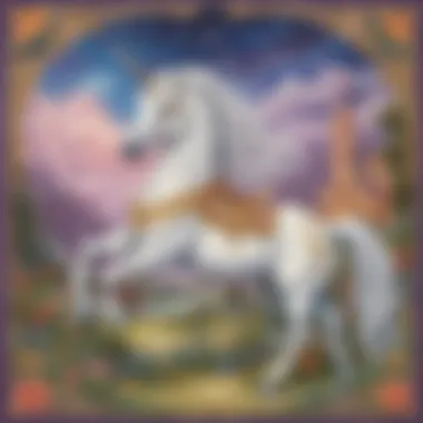 Enchanted Unicorn Dreams Card Magical Unicorn Birthday Card for 8-Year-Old