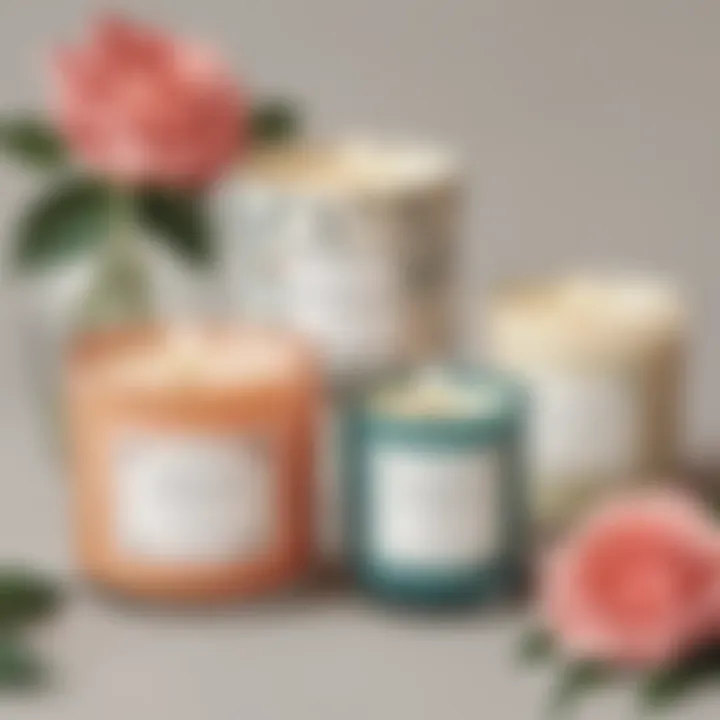 Chic Scented Candle Trio