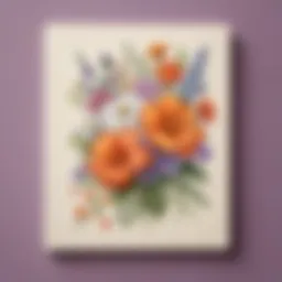 Elegant Floral Keepsake