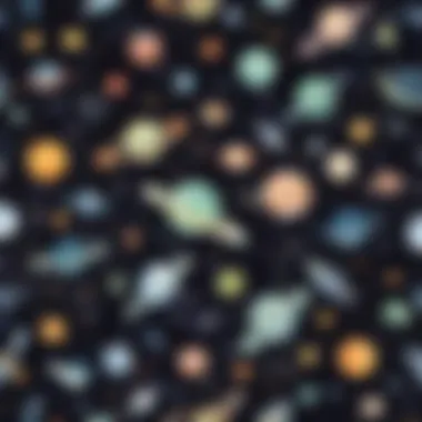 Space-themed Blanket for Kids Glow-in-the-dark space-themed blanket for bedtime