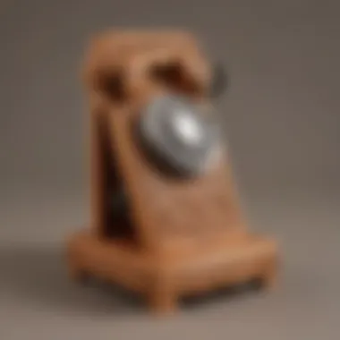 Hand-Carved Wooden Phone Stand Hand-Carved Wooden Phone Stand